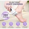 Elektrische Fußfeile Hornhautentferner Professioneller Fußschleifer Pediküre-Maschine Werkzeuge Wiederaufladbar Ferse Rissige Tote Haut Schrubber