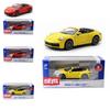 Alloy Car Model Porsche 911 Cabriolet Diecast With Light Sound And Inertia Control For Collectors