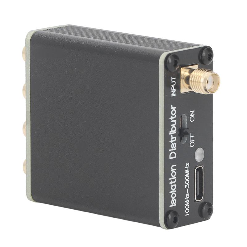 Active RF Isolation Distributor RF Splitter for SDR GPSDO Source 100kHz to 150MHz Active RF Isolation Splitter