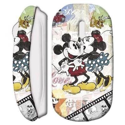 Ratón Inalámbrico - Disney - Mickey - Blanco - USB Wifi - Compatible Mac y PC