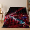 Cartoon BLUE LOCK Football Anime Isagi 3D Flannel Blanket,Warm and Cozy Soft Throw Blanket for Home Bedroom Bed Sofa Cover Kids