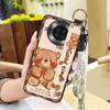 Ring Durable Phone Case For Cubot Note20 Protective Anti-knock Waterproof Shockproof Wristband Cartoon Dirt-resistant