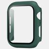 Tempered Glass+Cover For Apple Watch Case Series 9 8 7 6 5 se Screen Protector Film For IWatch 45mm 44mm 40mm 41mm Accessories