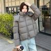 Puff cotton clothes women's winter new short hooded loose bread clothes thickened warm student jacket