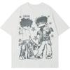 Aelfric Eden Graphic Tees Y2k Cartoon Printed Womens Oversized T Shirt Vintage Tees Men Unisex Aesthetic Streetwear Shirts