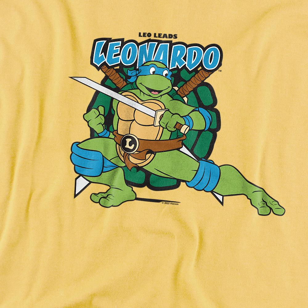 TMNT Unisex Adult Leads Leonardo T-Shirt