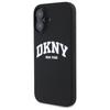 Dkny Dkhmp16Ssnyach Iphone 16 6.1       Black Hardcase Silicone White Printed Logo Magsafe