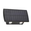 Solar Lights Outdoor IP67 Waterproof 4 LED Solar Fence Lights Up Down Solar Wall Light for Outside