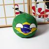 Peluche Polandball Australia Polonia Brasile Bielorussia Messico Portogallo Countryball Cuscino Ripieno Giocattoli Ciondolo per Borsa Regalo Cosplay