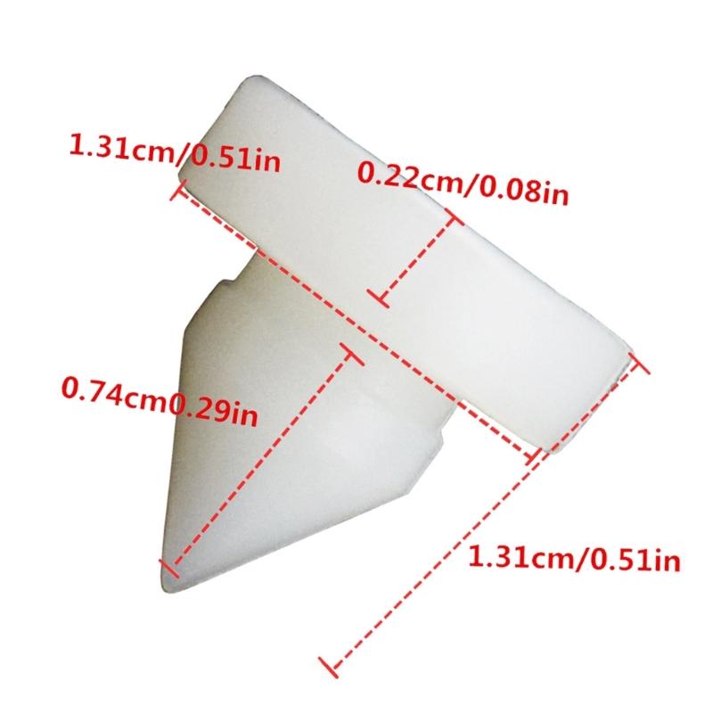 2 Stück Bremsschalter-Anschlagpuffer-Bremspedal-Auflage-Bremslichtschalter-Anschlagpuffer-Bremsschalter-Auflage-Kupplungspedal-Anschlagpuffer-46505-SA5-000