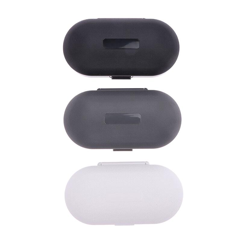 Hearing Aid Storage Box Case Plastic Silicone Hearing Aid Protective Organizer For Sound Amplifier Bte Hearing Aid Accessories