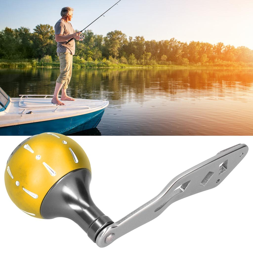 Ball Shape Single Rocker Lowprofile Reel Fishing Reels Conversion Handle Accessory(d"or )