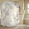1Pz Tenda da Doccia per Bagno, Decorazione Fai-da-te per la Casa, Tenda da Doccia Autunnale Dipinta per Festival, Include 12 Ganci, 180*180Cm Bagno