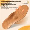 Arch Support Insoles for Men and Women - PU Orthopedic Cushioned Insoles, Flat Feet Correction Inserts for Casual & Dress Shoes