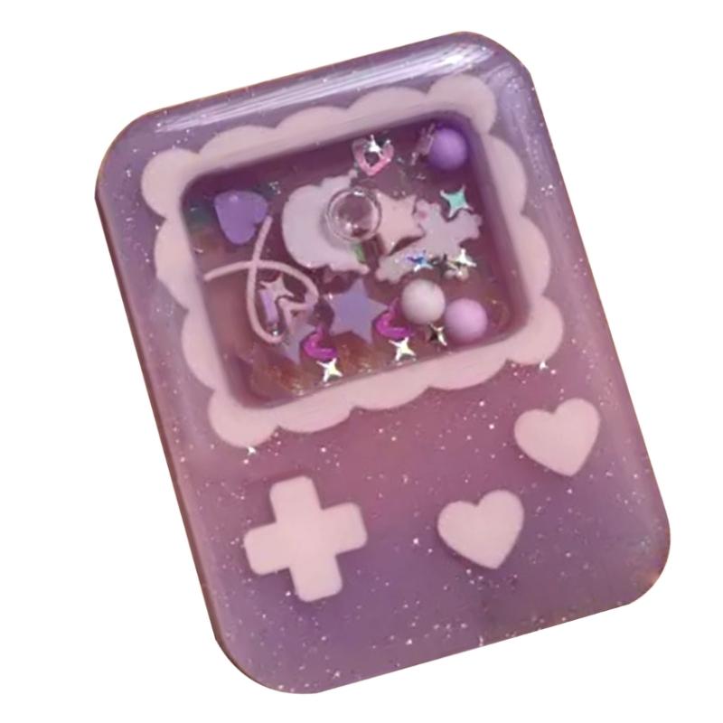 Quicksand Ornaments Silicone Mold Resin Casting Hollow Shaking Cup Mould Keyring Crystal Making Hanging Pendant Jewelry