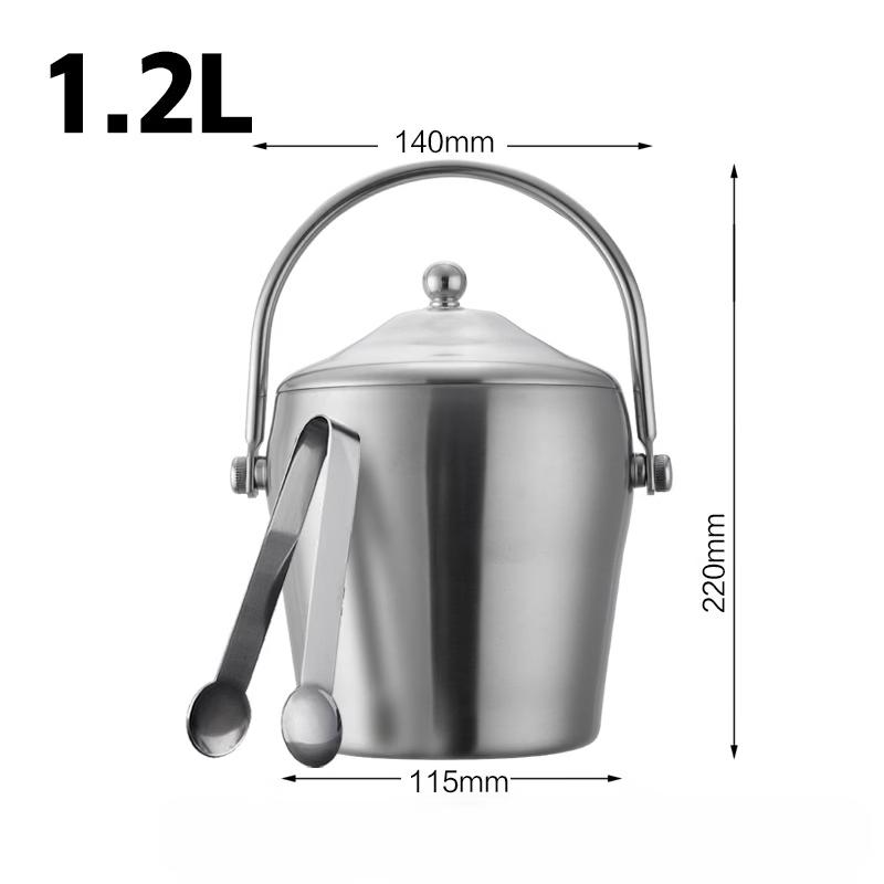 Insulated Stainless Steel Ice Bucket