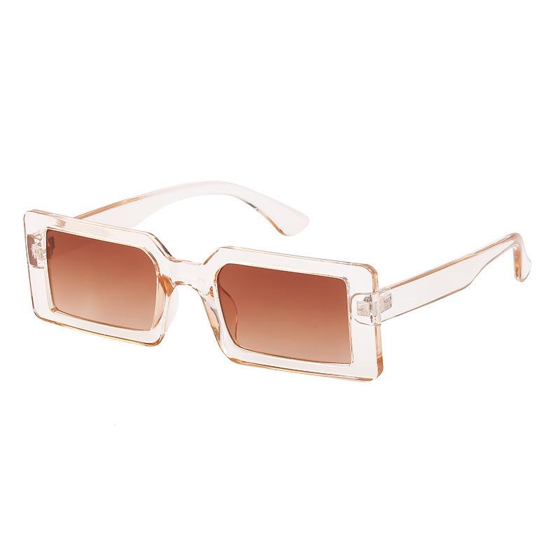 Wind Rectangular Small Square Sunglasses Men'S And Women'S Fashion Street Shooting Popular Sunglasses