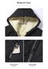 Men's Lambswool Hooded Vest - Thickened, Plus Size, Casual Warm Gilet for Autumn/Winter