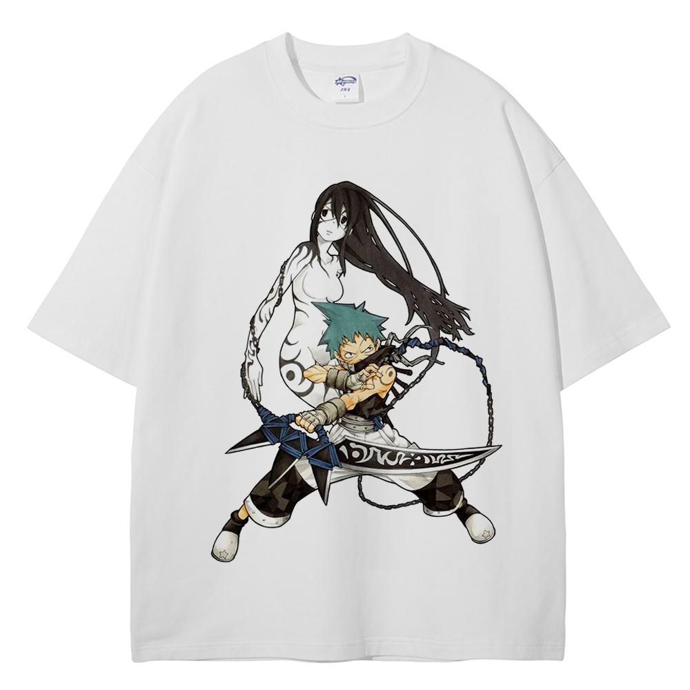 2025 Manga Soul Eater T Shirt MAKA ALBARN SOUL EATER Tshirt Men Women Clothes High Quality Cotton Summer Short Sleeve Tee Shirt