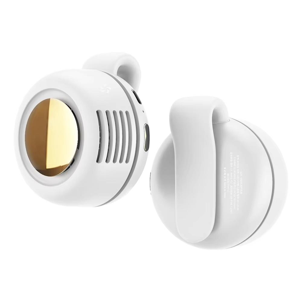 Mini Shirt Fan Rechargeable Battery Portable Fan Wearable Personal Body Fan for Outdoor Work Hiking Travel