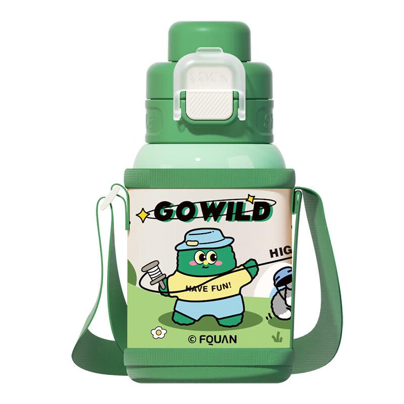 

Fuquan Cartoon Kids 316 Stainless Steel Dual-Drink Insulated Water Bottle