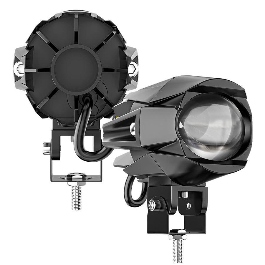 Motorcycle LED Spot Light For Waterbird Series Ultra Bright Laser Lens Off Road Fog Lamp