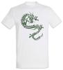 Tribal Chinese Dragon II T-Shirt China Symbol Sign Tattoo Knot