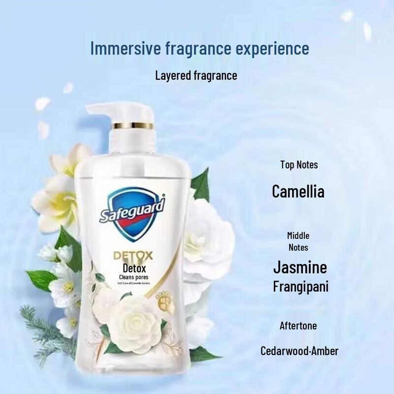 Safeguard Gentle Camellia Scent Shower Gel