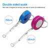 Soft Tape Measure Retractable Body Tape Measure Easy Carry Measure Keychains Mini