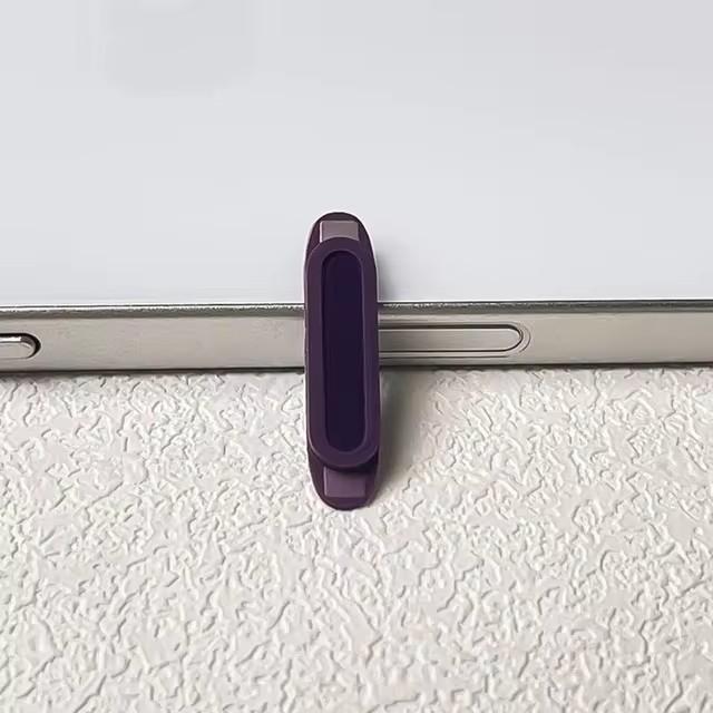 Für iPhone 16 17 Pro Max Silikon Weich Kamera Steuerung Auslöseknopf Hülle 1 Stück Aufkleber Handy Zubehör Für iPhone 16 Plus