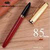 Jinhao 85 Fountain Pen Arrow Clip Wood / Copper Material Gold Luxury Pens Fine Nib Writing Stationery Office School Supplies