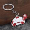 Cute Cartoon Turtle Enamel Keychains Bright Color Design Sturdy Metal Ring For Bag Decor Key Storage Gifts For Turtle Fans