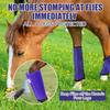 Horse Fly Leggings Breathable Plastic Meshes Horse Leg Wraps for Mosquitoes Bites Proof Cycling Leg Fly Boot