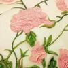 Polyester Light Silk Three-Color Embroidery Fabric, Water-Soluble Lace Full-Width Accessories, Colorful Heavy Industry Dyed Embroidery Cloth