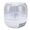 Grain Dispenser 6 Grids PP Rotation Insect Proof Grain Storage Organization for Home Kitchen