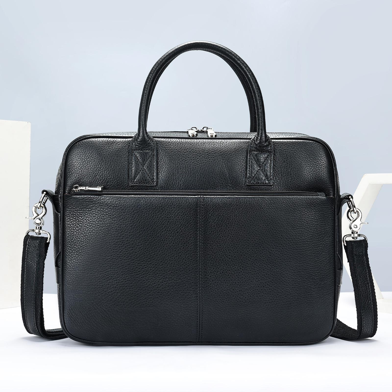 

Эта модная одноплечевая сумка — многофункциональная и вместительная деловая сумка, которую можно носить через плечо. чёрный