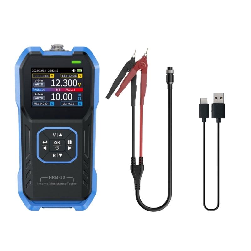Portable Battery Resistance &Voltages Meter 18650 Battery Internal Resistance Tester  for Accurate Lithium Cell Analysis 1
