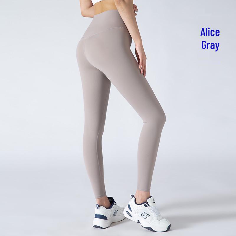 Korean Style Nude Feeling Women's High Waist Butt Lifting Yoga Pants - Barbie Fitness Sports Leggings