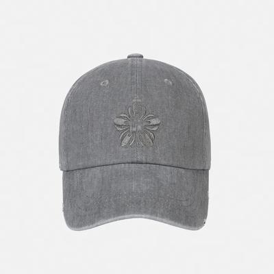 Mugung Embroidery PIGMENT Ball Cap_Gray
