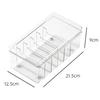 Eyelash Storage Box With Lid Desktop Cosmetics Organization Tool Acrylic Transparent Case Holder Exclusively For Makeup Supplies