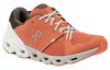 On Cloudflyer 4 Amorti Bas Chaussures de Course Homme Orange Blanc 71.98396