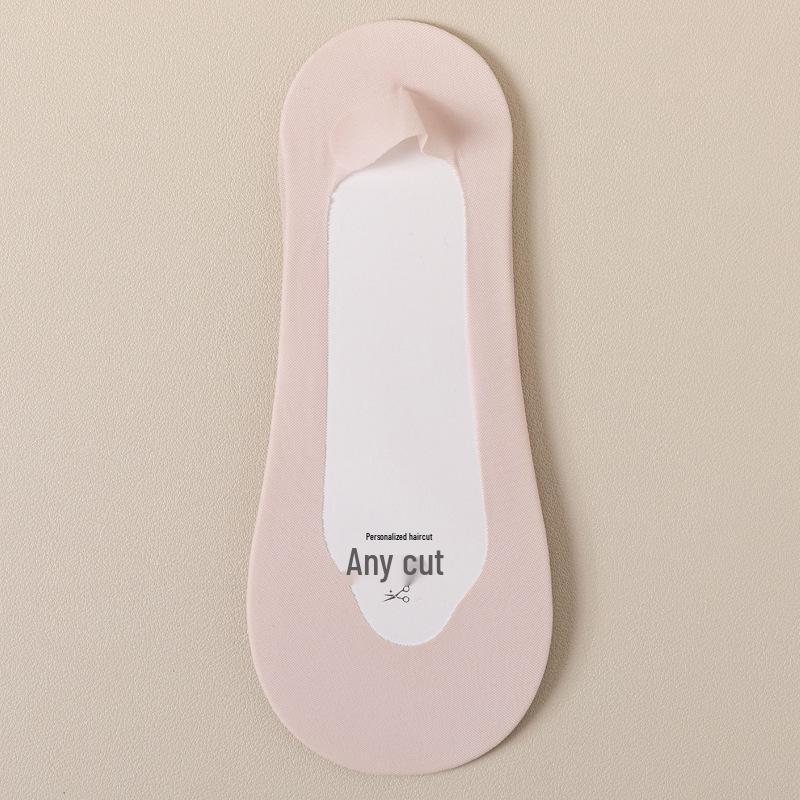 

Женские ультратонкие нескользящие носки-лодочки, чистый хлопок, невидимые и без задника, идеально подходят для туфель на высоком каблуке. One Size