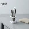 Ventilation Draining Base Organizer 3D Printed Elegant Swan Storage Rack with And Base, Solution Multi-Purpose Toothbrush Holder Pen Cutlery Stand for