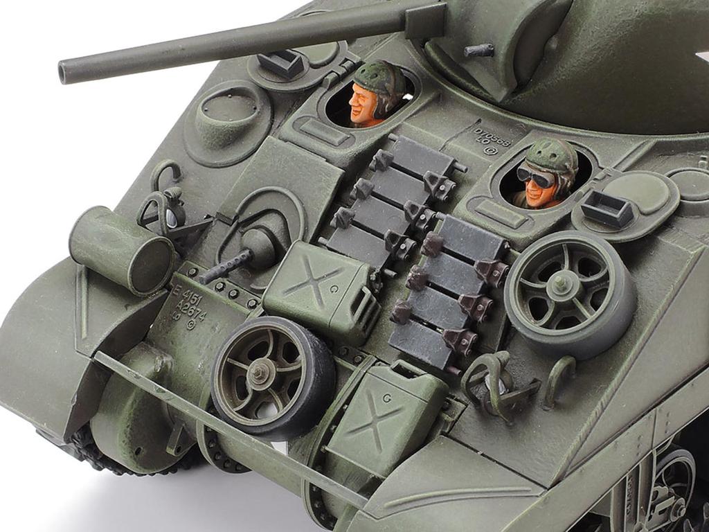 Tamiya 1/35 Military Miniature Series No. 190 U.S. Army M4 Sherman Tank Early Model Plastic Model 35190