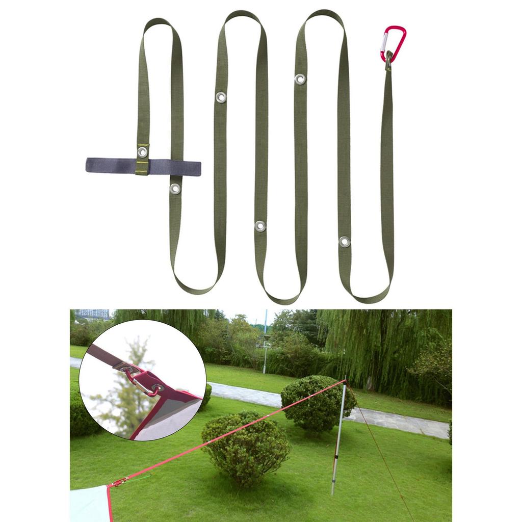 300cm Tent Extension Belt Lanyard Rope Heavy Duty Durable Hanging Strap
