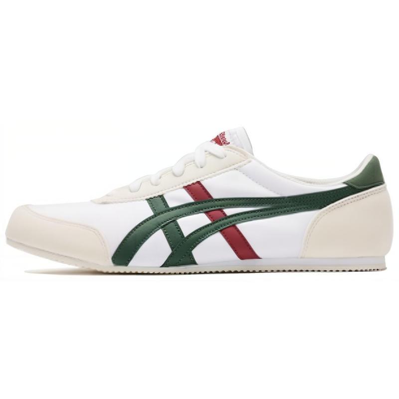 Onitsuka Tiger Track Trainer 'White Green' Sneakers D318N-100