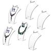 Sieraden Ketting Display Stand & Oorbellen Houder Etalagepop