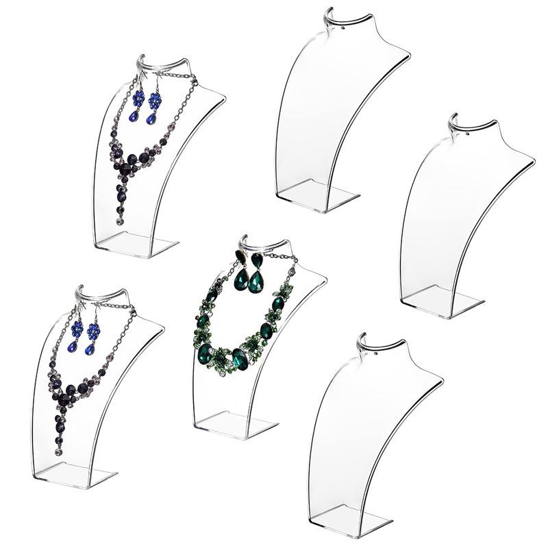 Sieraden Ketting Display Stand & Oorbellen Houder Etalagepop