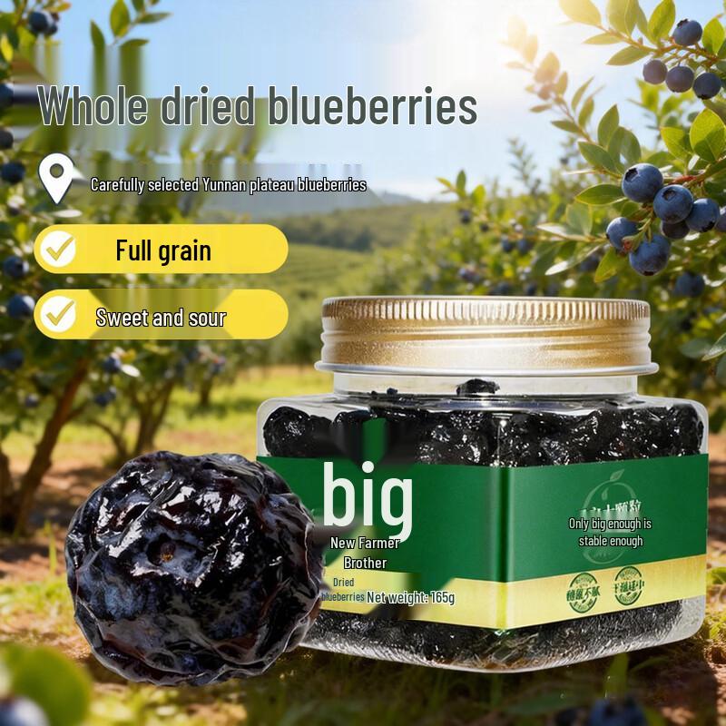 Xin Nong Ge Large Whole Dried Blueberries