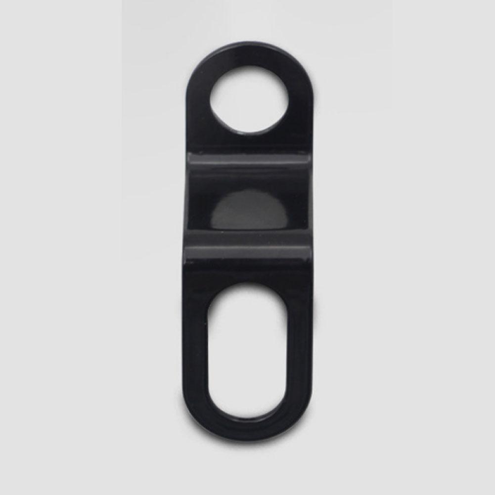 

1 пара універсального кріплення для заднього покажчика повороту велосипеда/мотоцикла, металевий кронштейн, стійка для індикатора, кронштейн для легкого встановлення чорний